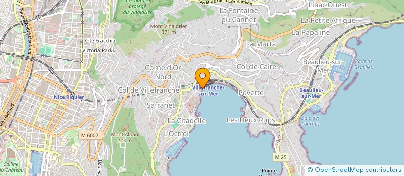 localisation de l'entreprise MONSIEUR RENAUD CHAUMIEN à VILLEFRANCHE-SUR-MER