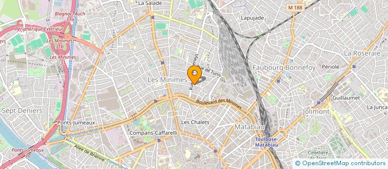 localisation de l'entreprise MONSIEUR RENAUD CHRISTODOULOS à TOULOUSE