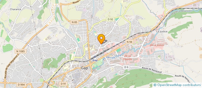 localisation de l'entreprise MONSIEUR RENAUD CIUPPA  GAP