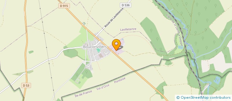 localisation de l'entreprise MONSIEUR RENAUD CLERGEOT à BOUCONVILLERS