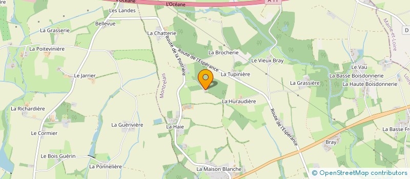 localisation de l'entreprise MONSIEUR RENAUD CORMIER  MONTRELAIS