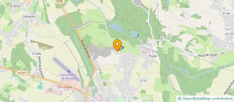 localisation de l'entreprise MONSIEUR RENAUD D'HARREVILLE  MORESTEL