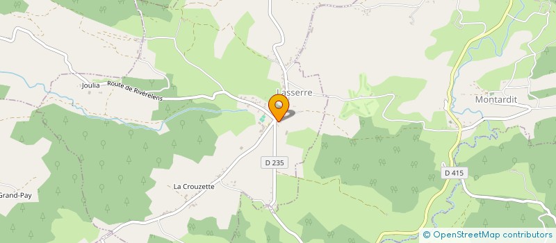 localisation de l'entreprise MONSIEUR RENAUD DARNET à LASSERRE