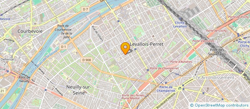 localisation de l'entreprise MONSIEUR RENAUD DE COMMINES DE MARSILLY à LEVALLOIS-PERRET