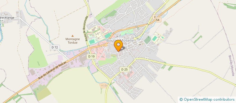 localisation de l'entreprise MONSIEUR RENAUD DE FREITAS  BOULAY MOSELLE