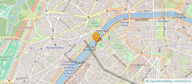 localisation de l'entreprise MONSIEUR RENAUD DE SAINT MARS  PARIS