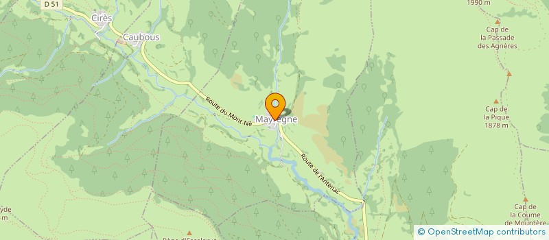 localisation de l'entreprise MONSIEUR RENAUD DE SULZER WART  MAYREGNE