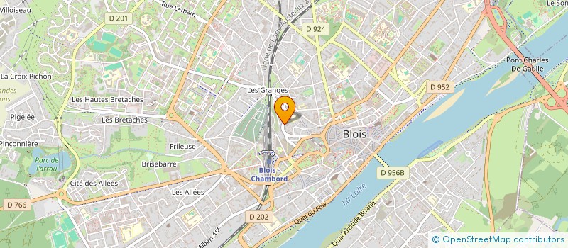 localisation de l'entreprise MONSIEUR RENAUD DEL  BLOIS