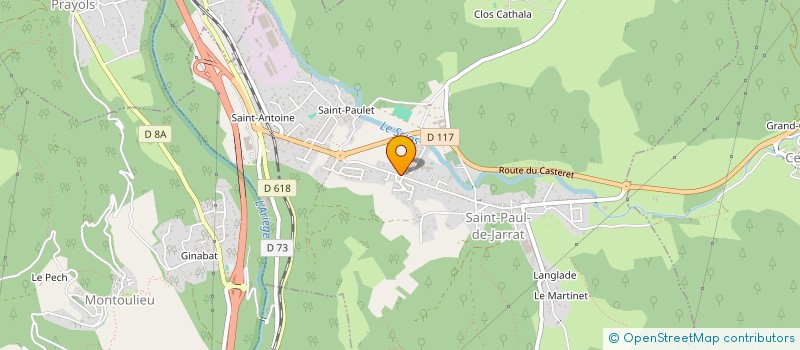 localisation de l'entreprise MONSIEUR RENAUD DELAPORTE à SAINT-PAUL-DE-JARRAT