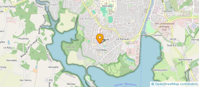 localisation de l'entreprise MONSIEUR RENAUD DELEMAZURE à VANNES