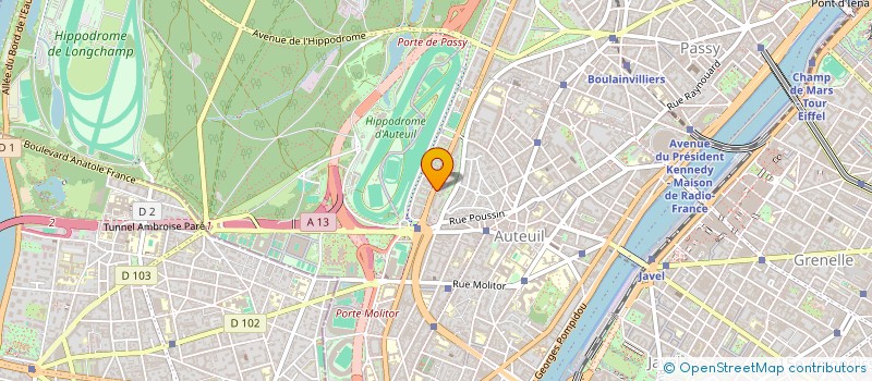 localisation de l'entreprise MONSIEUR RENAUD DELMAS  PARIS