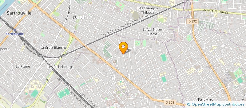 localisation de l'entreprise MONSIEUR RENAUD DELORME à HOUILLES