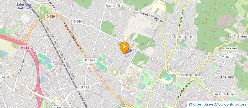 localisation de l'entreprise MONSIEUR RENAUD DELUNE à SAINT-PRIX