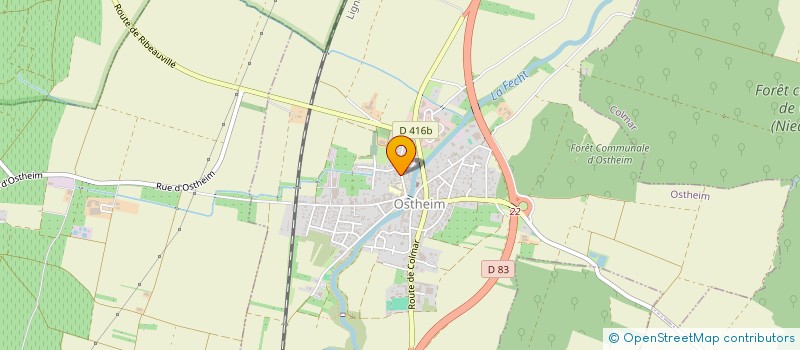 localisation de l'entreprise MONSIEUR RENAUD DENNY  OSTHEIM