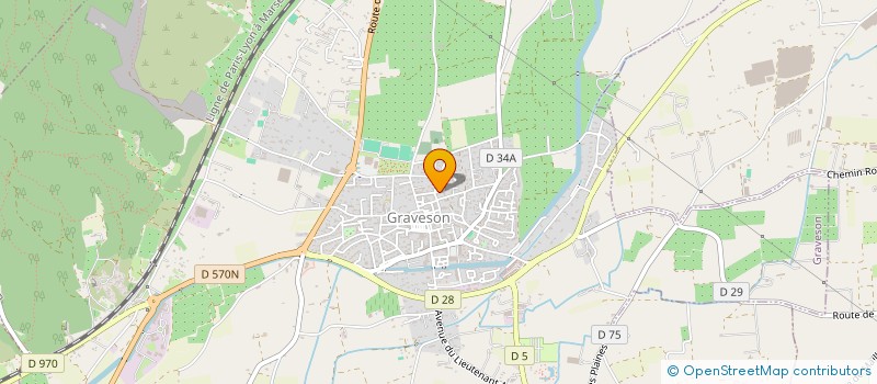 localisation de l'entreprise MONSIEUR RENAUD DENOS  GRAVESON