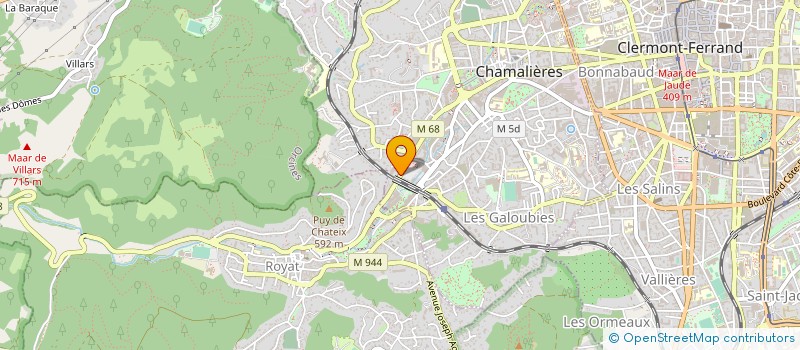 localisation de l'entreprise MONSIEUR RENAUD DESMARIE à MONTLUCON