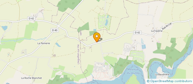 localisation de l'entreprise MONSIEUR RENAUD DRORY  LA CHAPELLE-HERMIER