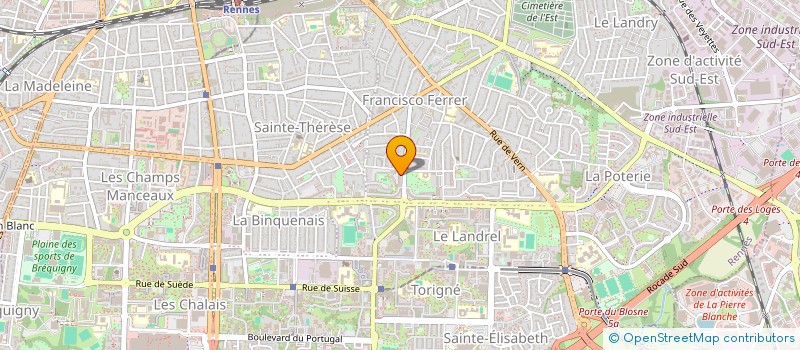 localisation de l'entreprise MONSIEUR RENAUD DUMARQUEZ  RENNES