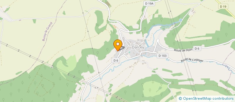 localisation de l'entreprise MONSIEUR RENAUD DUMONT  DARCEY