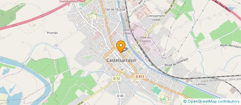 localisation de l'entreprise MONSIEUR RENAUD DUPART  CASTELSARRASIN