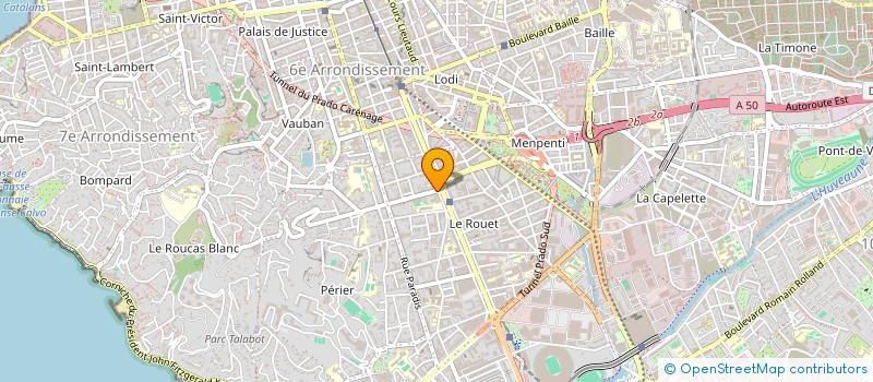localisation de l'entreprise MONSIEUR RENAUD DURTESTE à MARSEILLE