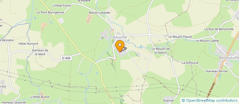 localisation de l'entreprise MONSIEUR RENAUD ENEE  TREAUVILLE