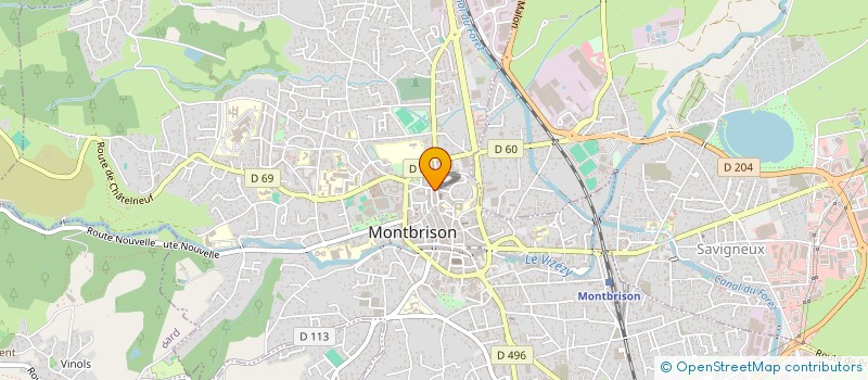 localisation de l'entreprise MONSIEUR RENAUD FRAISSE  MONTBRISON