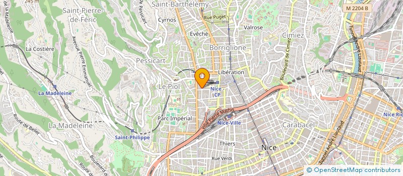 localisation de l'entreprise MONSIEUR RENAUD FRANCESCHI à NICE
