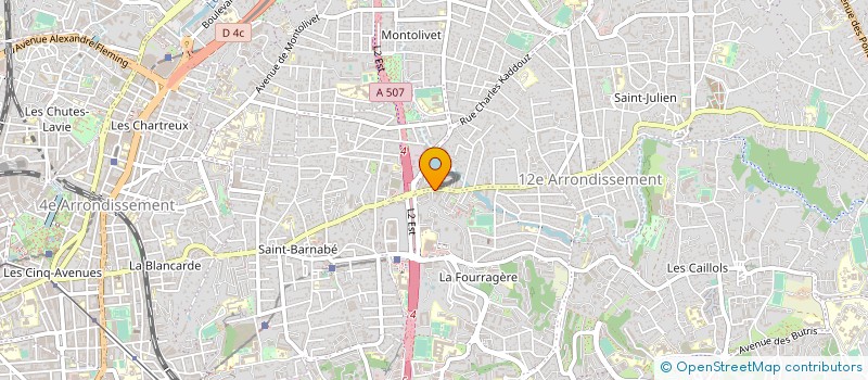 localisation de l'entreprise MONSIEUR RENAUD FRIER à MARSEILLE