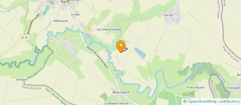 localisation de l'entreprise MONSIEUR RENAUD GAIS  SAINT-HILAIRE-DES-LOGES