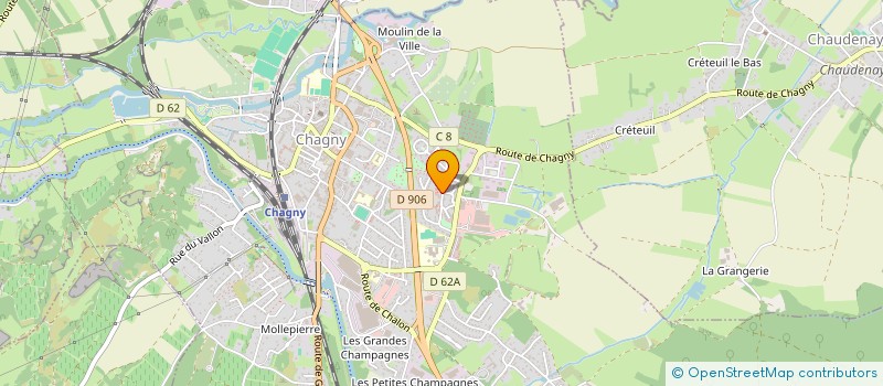 localisation de l'entreprise MONSIEUR RENAUD GARNET à CHAGNY