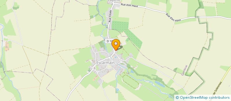 localisation de l'entreprise MONSIEUR RENAUD GAVERIAUX  ESCARMAIN