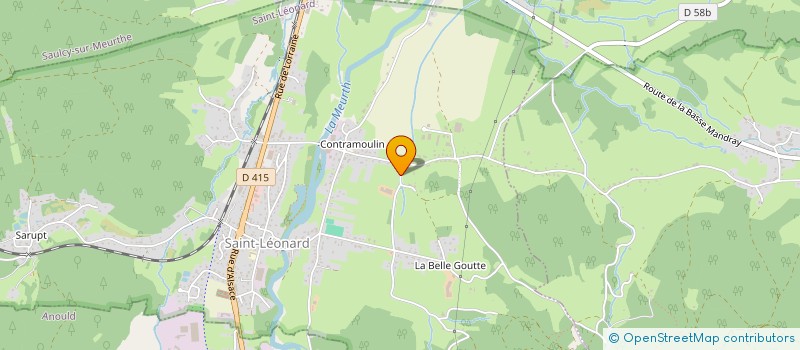 localisation de l'entreprise MONSIEUR RENAUD GERMAIN  SAINT-LEONARD