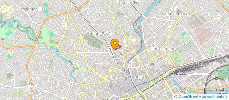 localisation de l'entreprise MONSIEUR RENAUD GINFRAY à NANTES