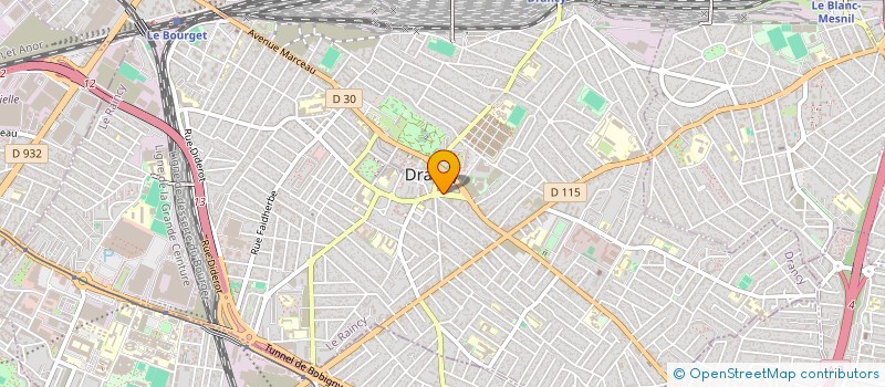 localisation de l'entreprise MONSIEUR RENAUD GIRARD  DRANCY