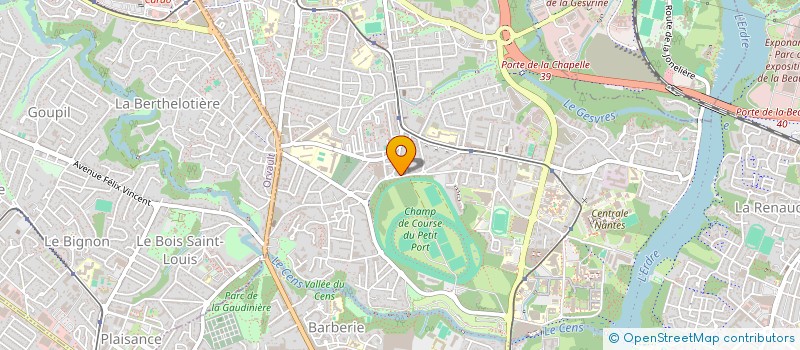 localisation de l'entreprise MONSIEUR RENAUD GIROUDIERE  NANTES