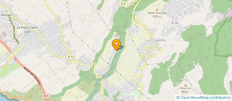 localisation de l'entreprise MONSIEUR RENAUD GOISLARD DE MONSABERT à SAINT-LEU