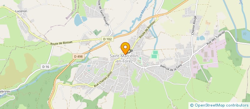 localisation de l'entreprise MONSIEUR RENAUD GOURE  SAINT-MARCELLIN-EN-FOREZ