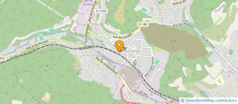 localisation de l'entreprise MONSIEUR RENAUD GOURIER  NILVANGE