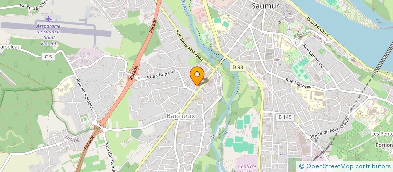 localisation de l'entreprise MONSIEUR RENAUD GUEMAS à SAUMUR