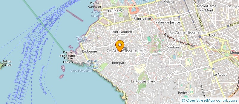 localisation de l'entreprise MONSIEUR RENAUD GUEZ à MARSEILLE