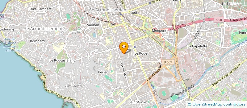 localisation de l'entreprise MONSIEUR RENAUD GUION à MARSEILLE
