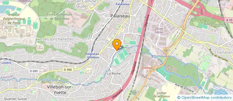localisation de l'entreprise MONSIEUR RENAUD GUYOMARD à PALAISEAU