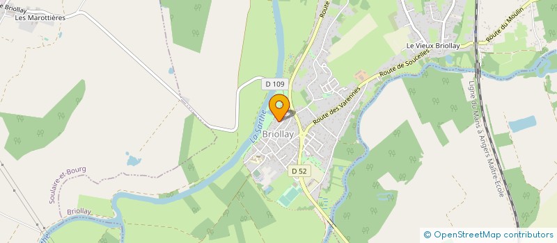 localisation de l'entreprise MONSIEUR RENAUD HANDORIN  SARRIGNE