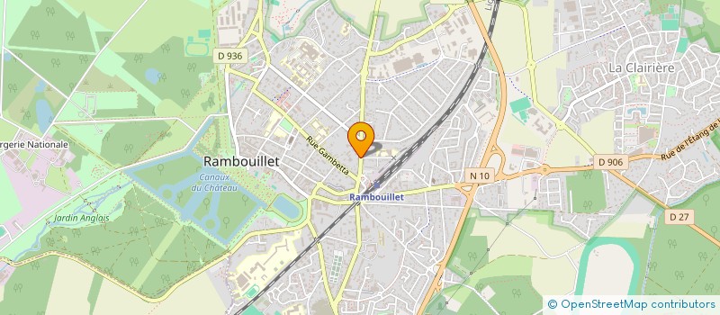 localisation de l'entreprise MONSIEUR RENAUD HECKLE  RAMBOUILLET