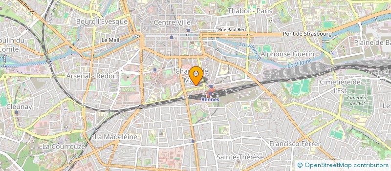 localisation de l'entreprise MONSIEUR RENAUD HEDOUIN  RENNES