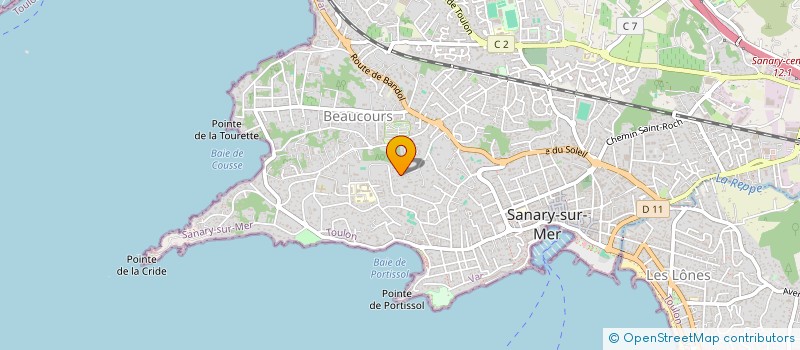 localisation de l'entreprise MONSIEUR RENAUD HELMLI à SANARY-SUR-MER
