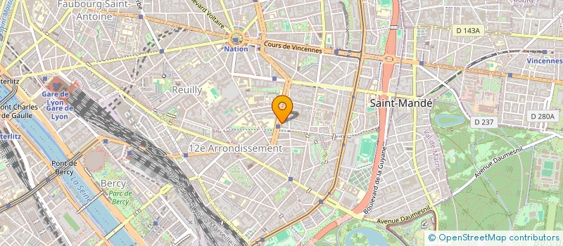 localisation de l'entreprise MONSIEUR RENAUD HOUDINET  PARIS