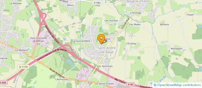 localisation de l'entreprise MONSIEUR RENAUD IPPOLITI  SAINT-ANDRE-DE-BAGE