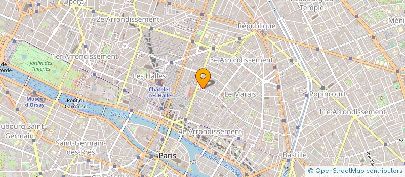 localisation de l'entreprise MONSIEUR RENAUD JACQUIER  PARIS